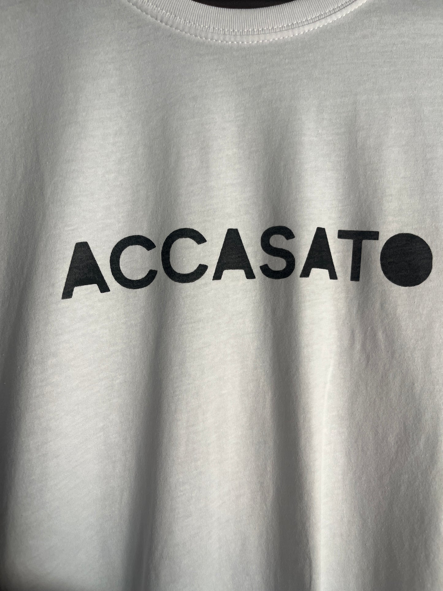 "Accasato" T-shirt unisex in cotone
