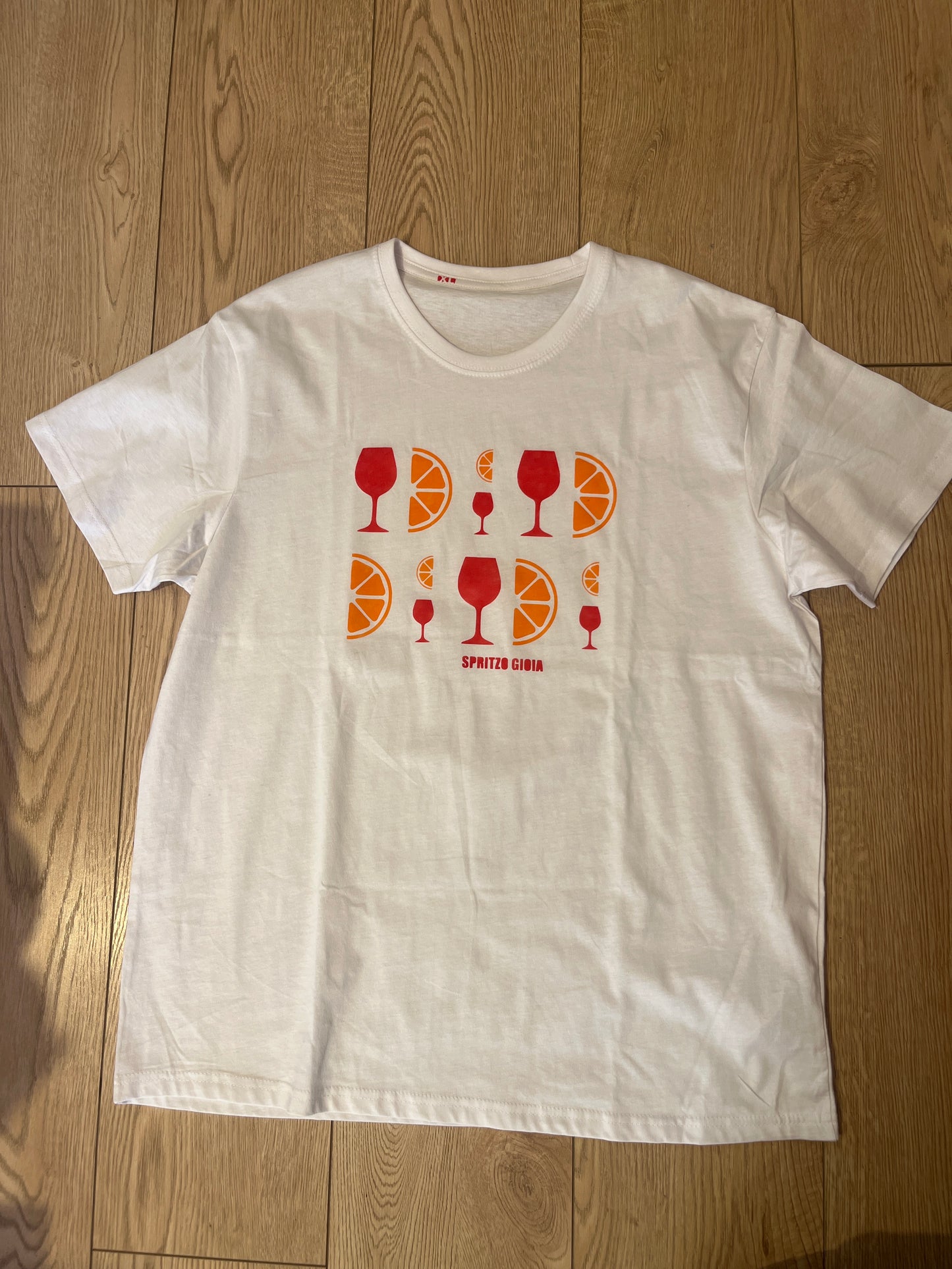 "Spritzo Gioia" T-shirt unisex in cotone
