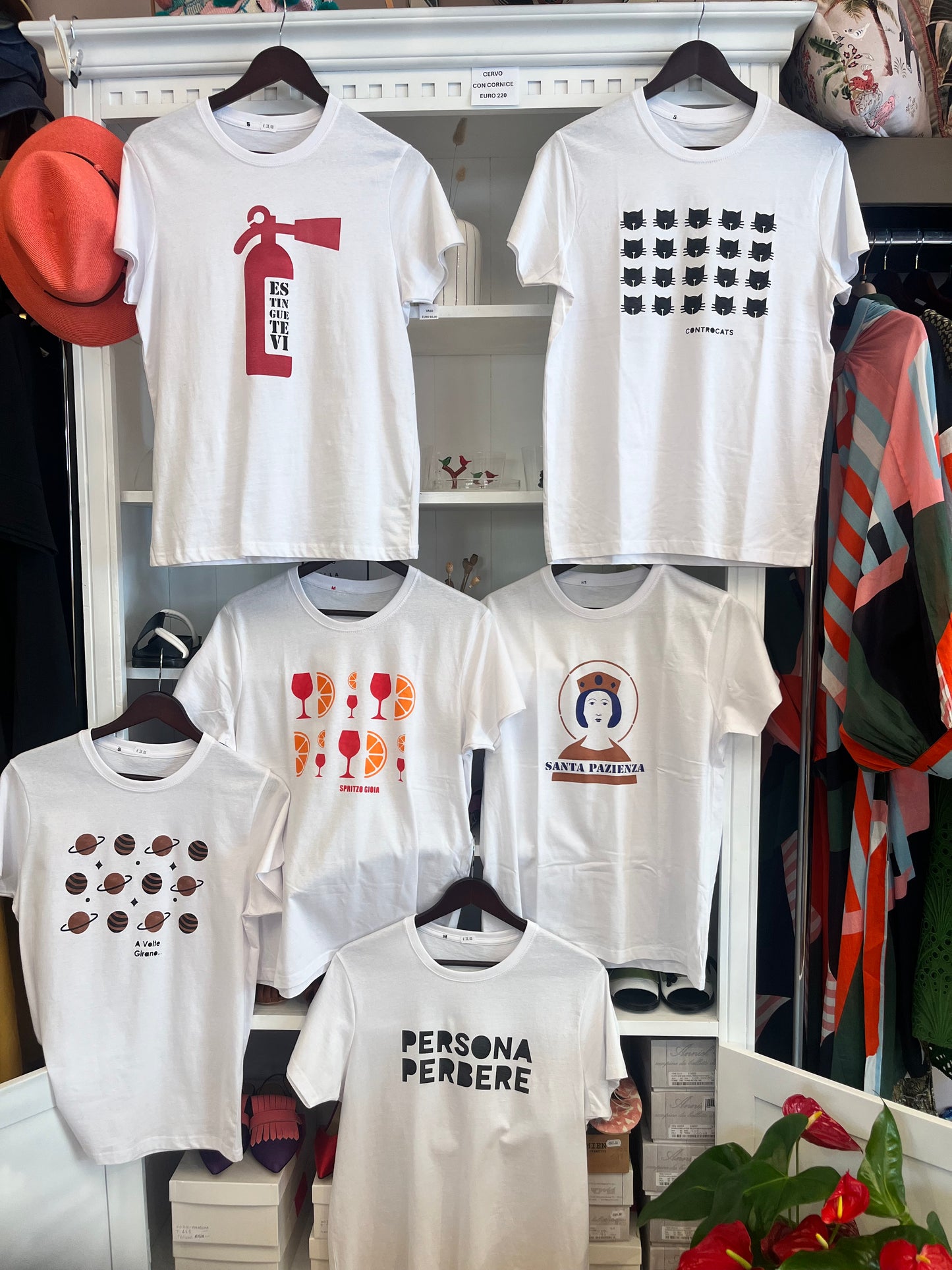 "Spritzo Gioia" T-shirt unisex in cotone