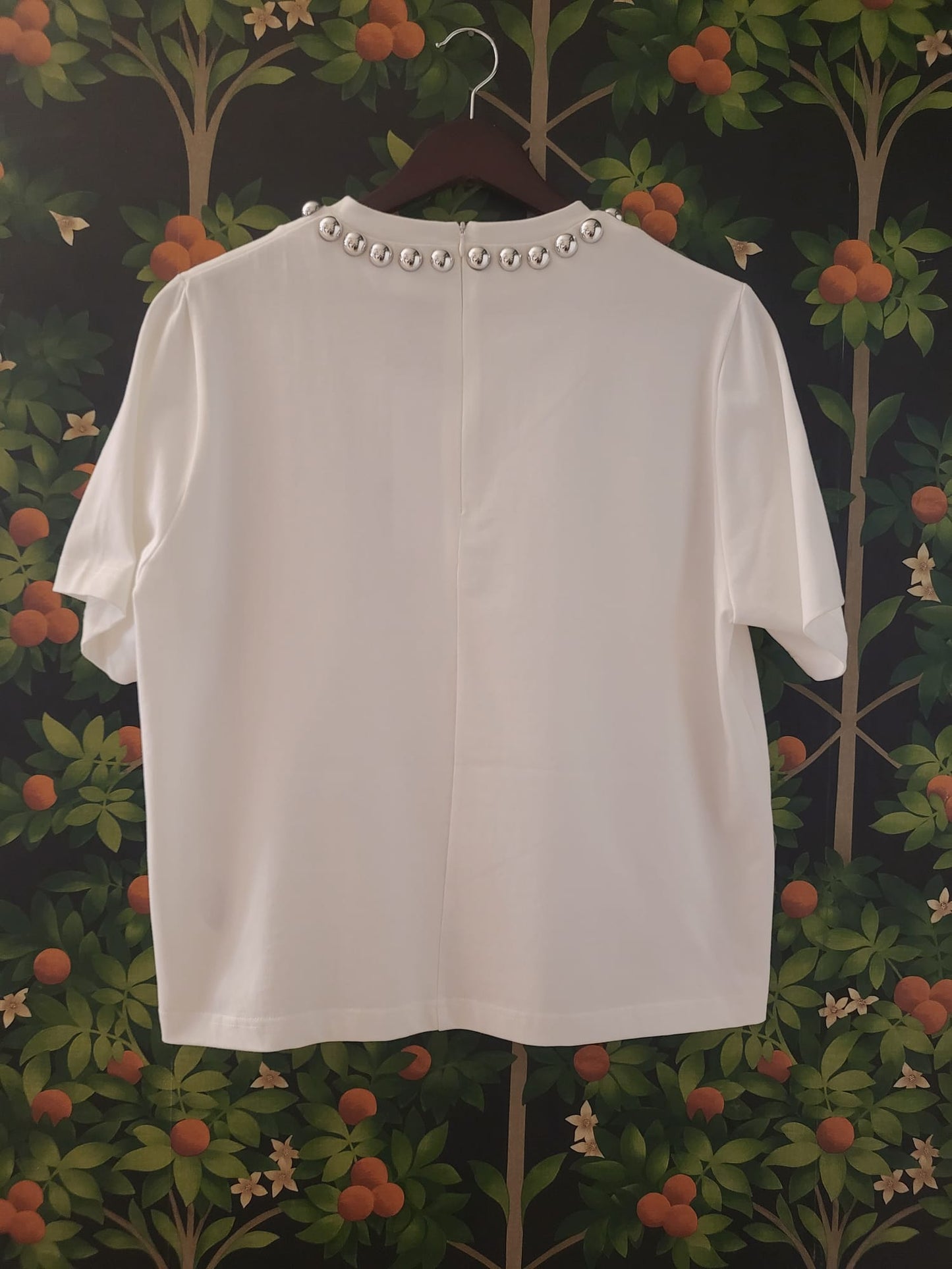 T-Shirt con borchie Essentiel