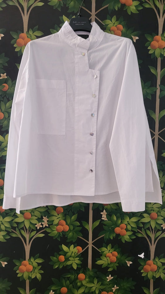 CAMICIA COREANA CON TASCHINO EC879