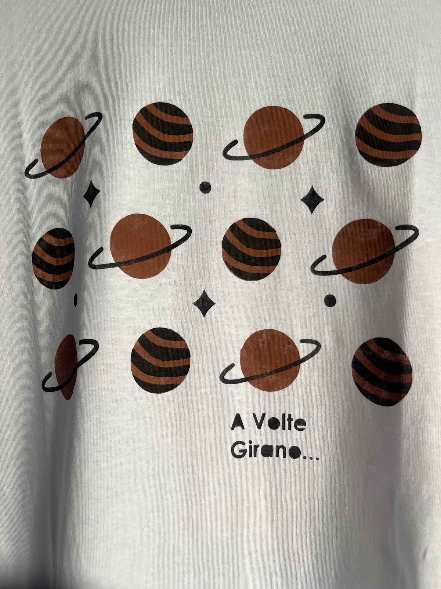 "A volte girano" T-shirt unisex in cotone