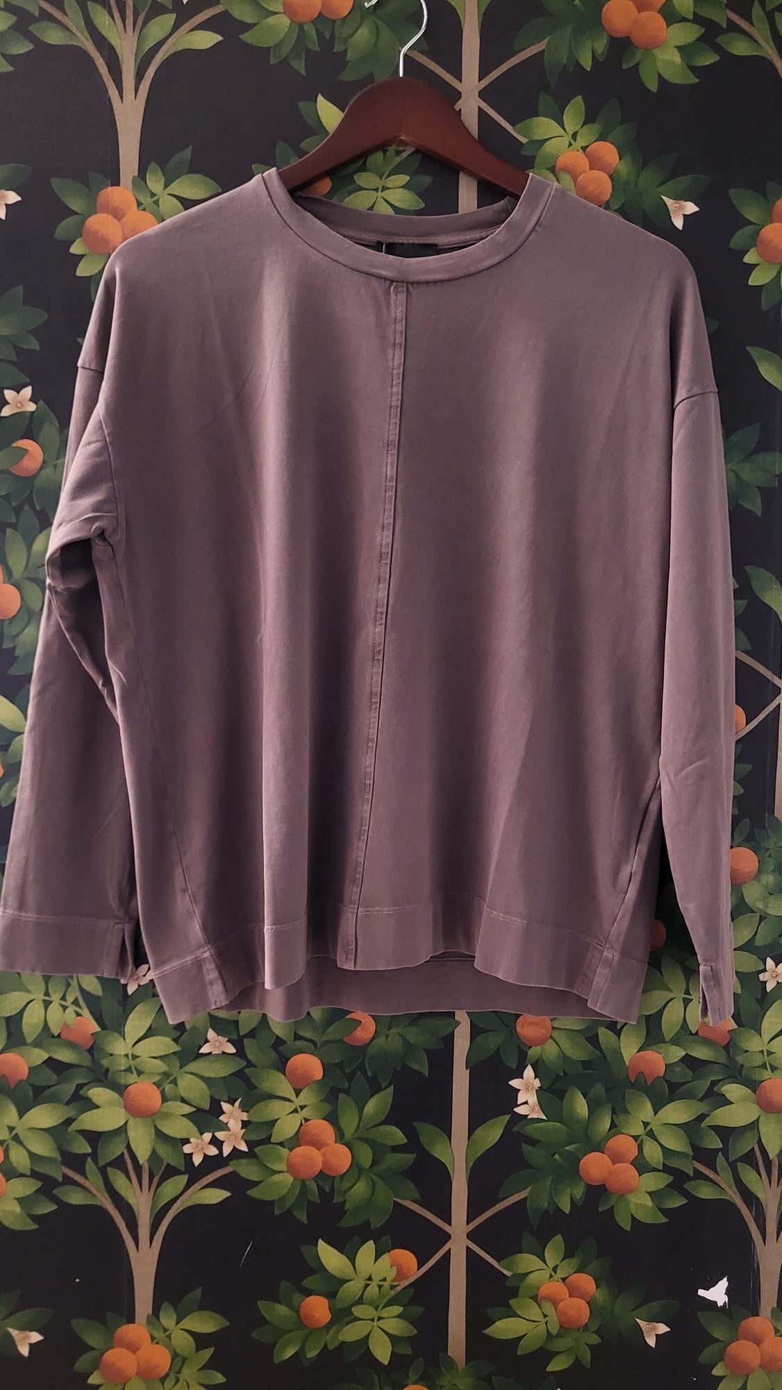 MAGLIA MANICA LUNGA CON CUCITURA CENTRALE EC864
