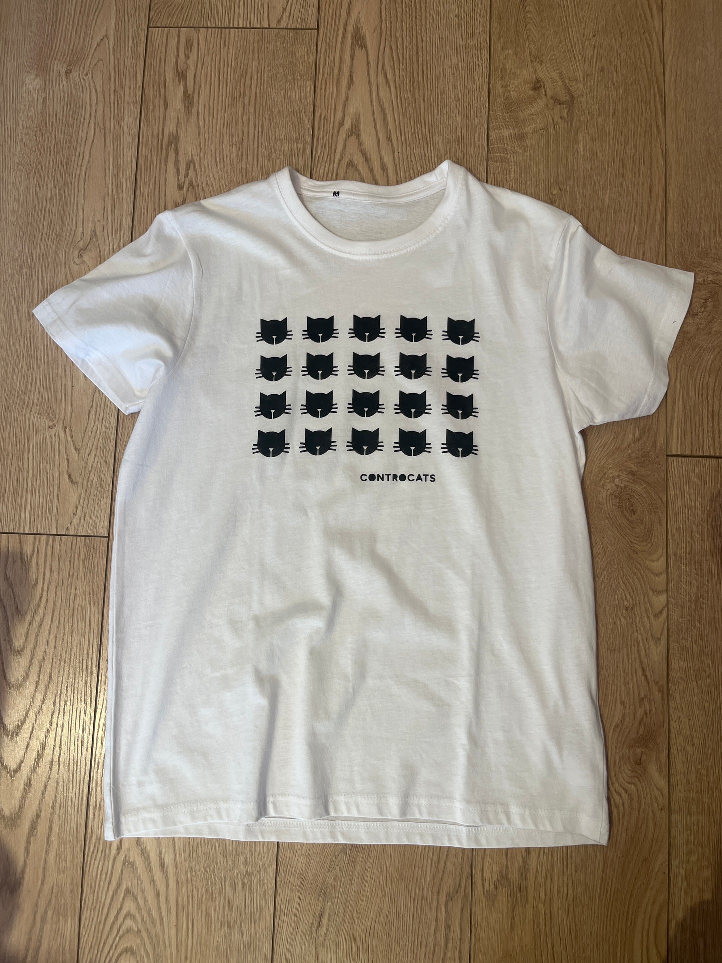 "Controcats" T-shirt unisex in cotone