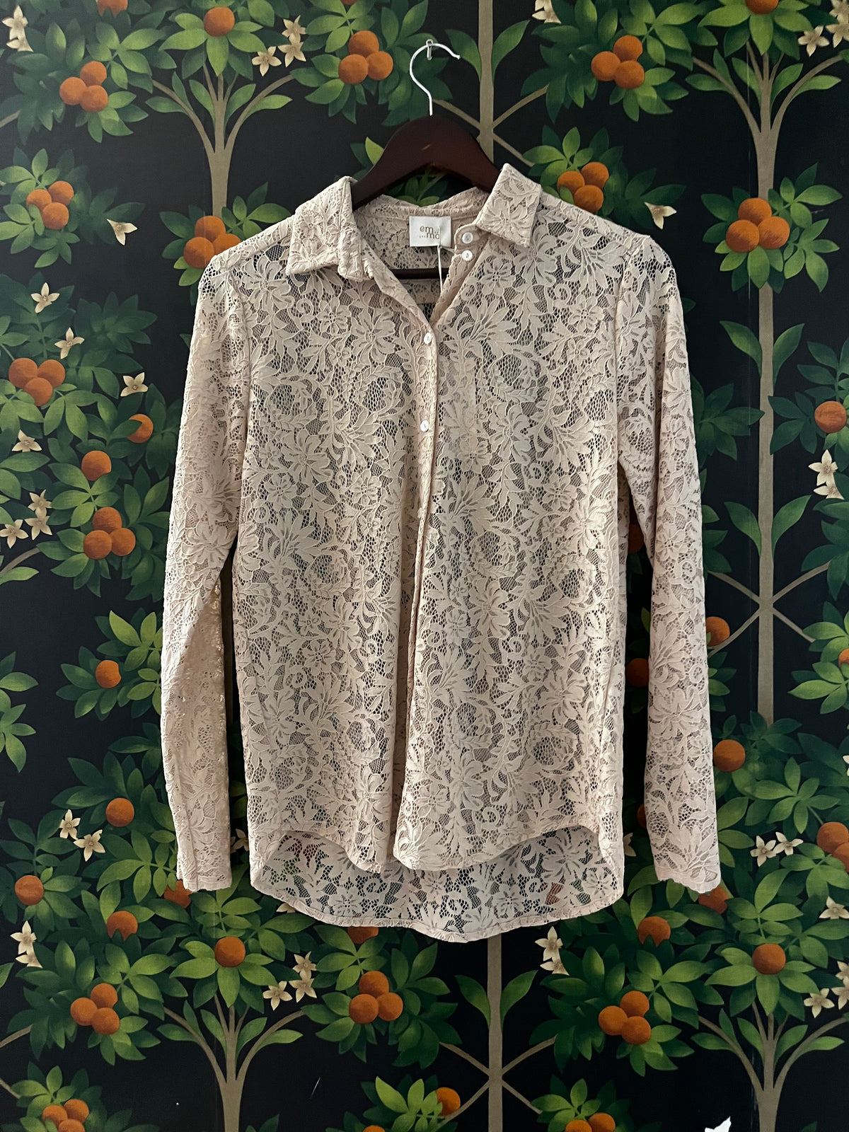 CAMICIA PIZZO "POETICA"
C22122V