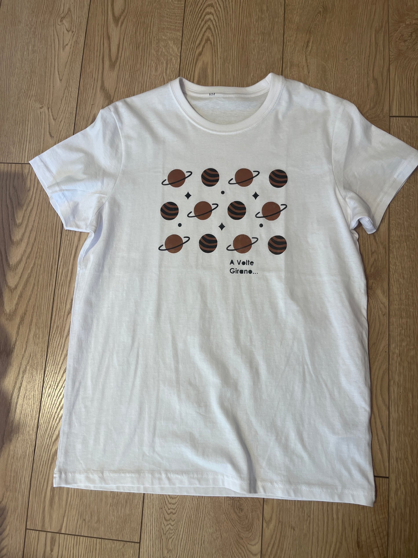 "A volte girano" T-shirt unisex in cotone