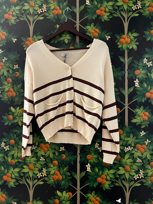 CARDIGAN A RIGHE ART. IT2643