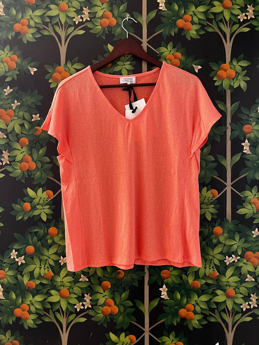 MASSID 0169
T-SHIRT BASIC SCOLLO V LINO
