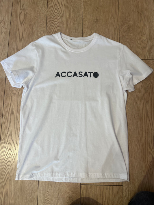 "Accasato" T-shirt unisex in cotone