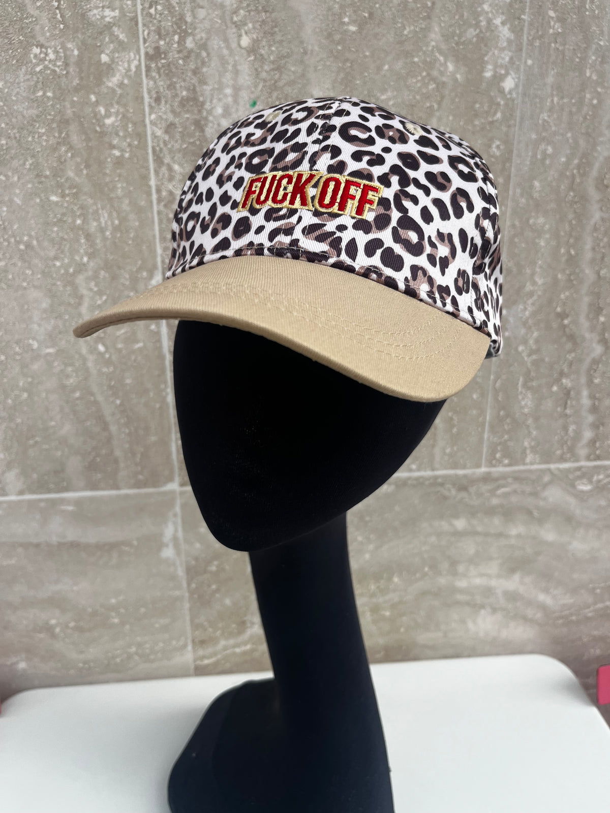 CAPPELLINO DA BASEBALL "FUCK OFF"