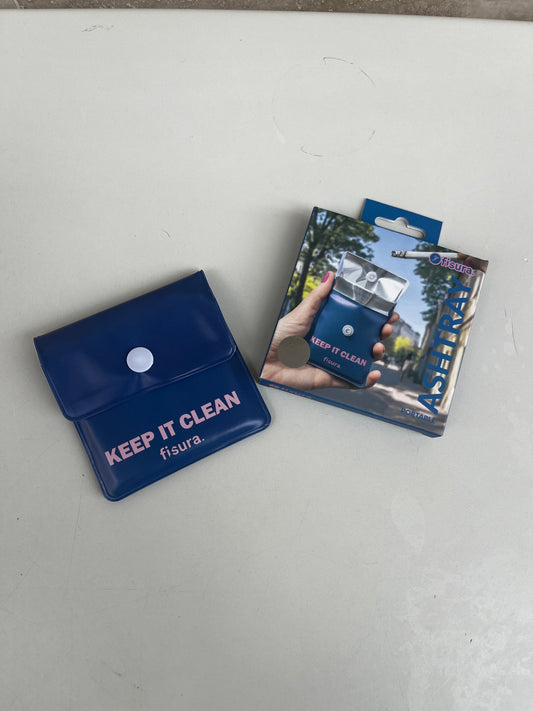 "KEEP IT CLEAN" PORTABLE ASHTRAY