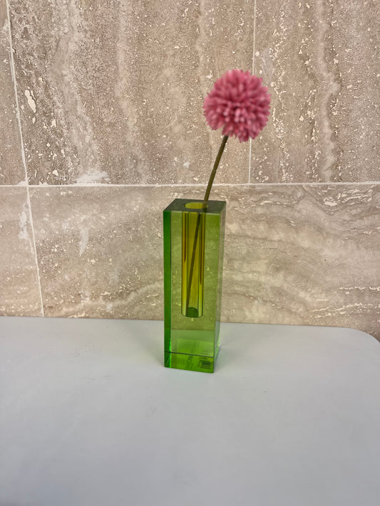 Large Sari crystal vase