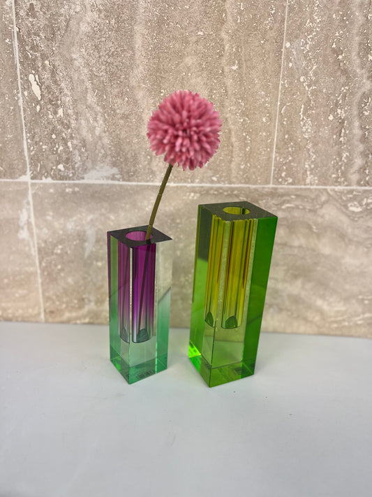 Small Sari crystal vase