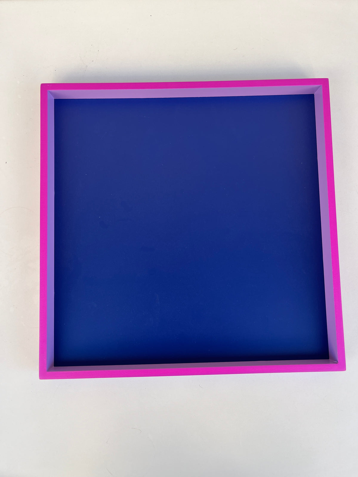 Vassoio neon quadrato