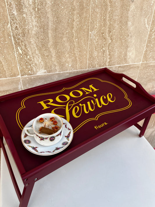 "ROOM SERVICE" FOLDING TRAY