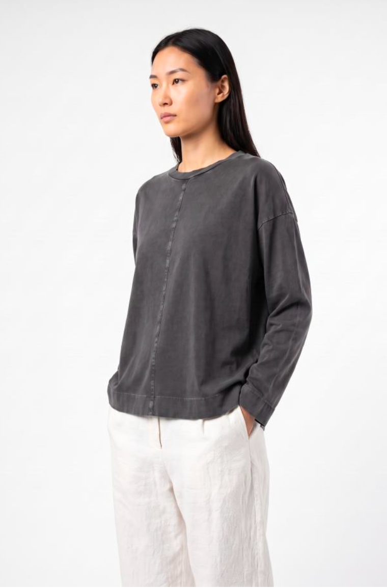 MAGLIA MANICA LUNGA CON CUCITURA CENTRALE EC864