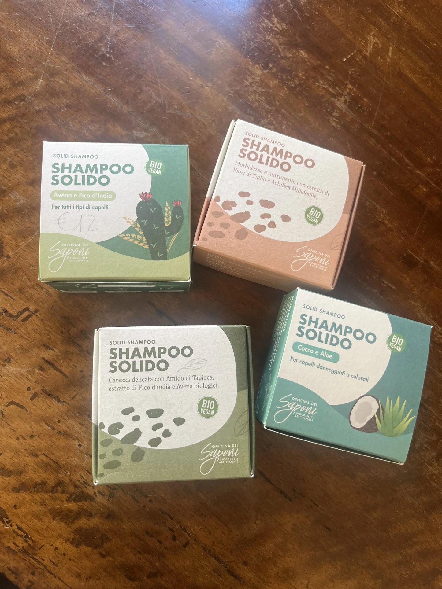 Shampoo solido