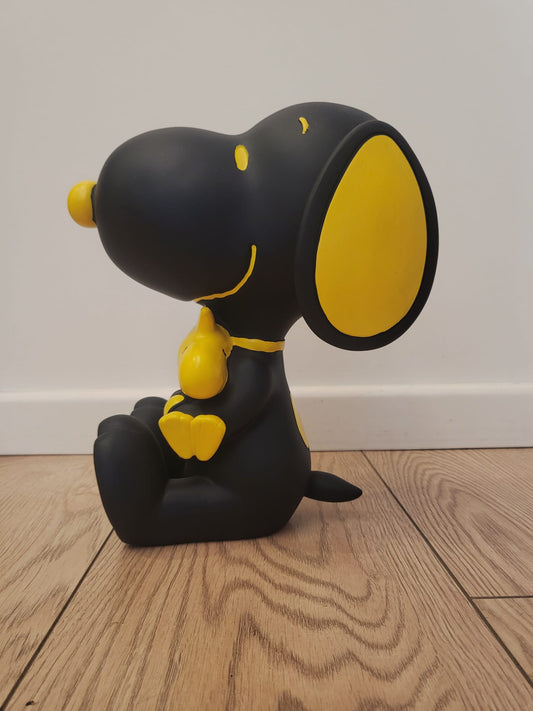 Statua Snoopy grande con Woodstock