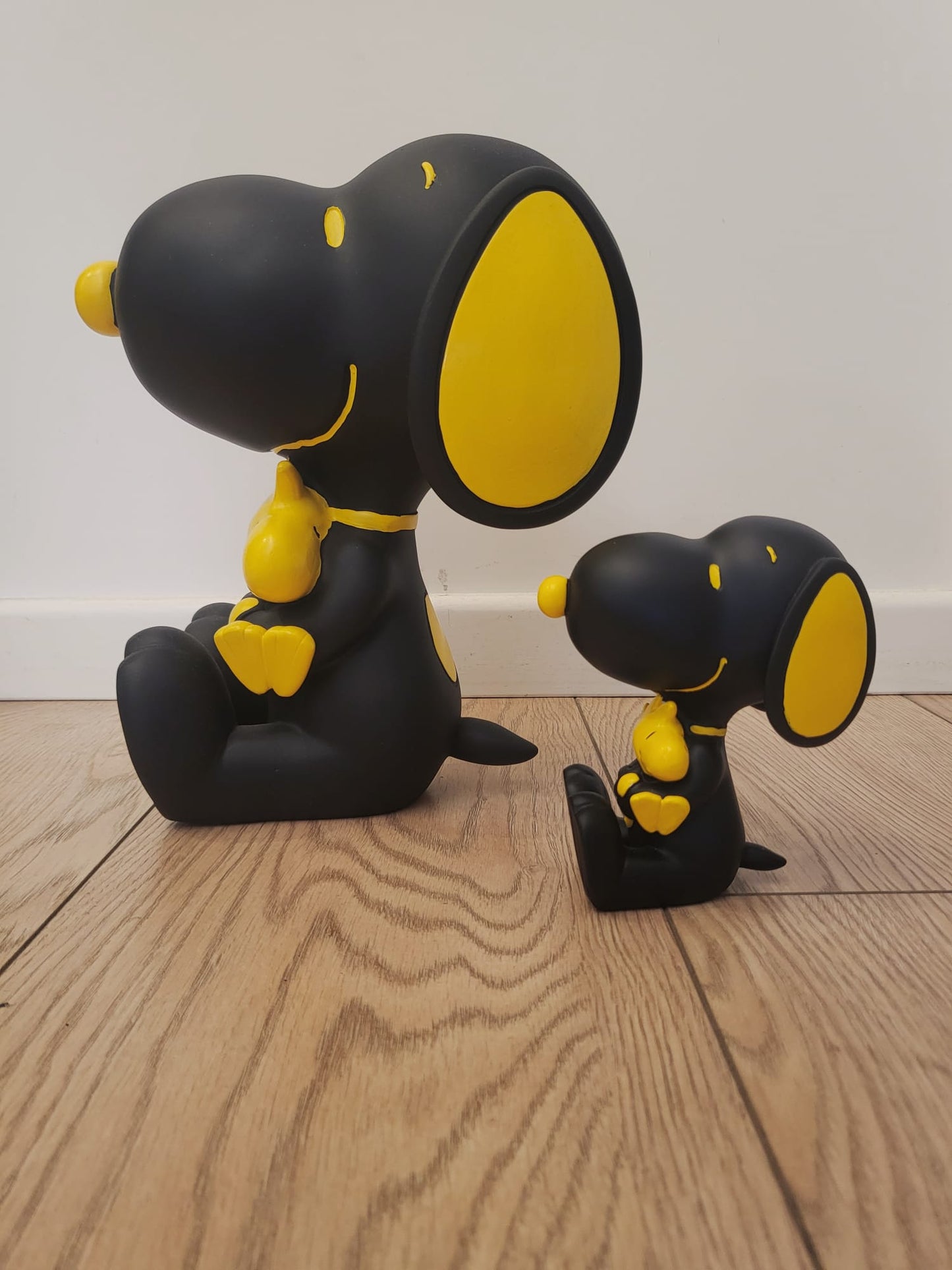 Statua Snoopy grande con Woodstock