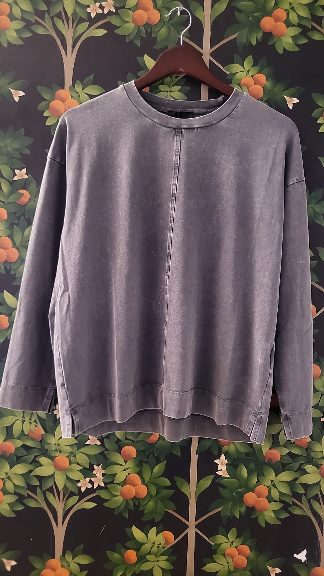 MAGLIA MANICA LUNGA CON CUCITURA CENTRALE EC864